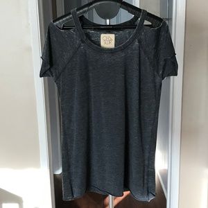 Chaser cold shoulder top